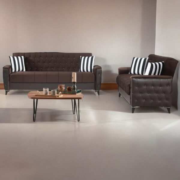 Rose Turkish Sofa Bed 2 + 3 - Image 4